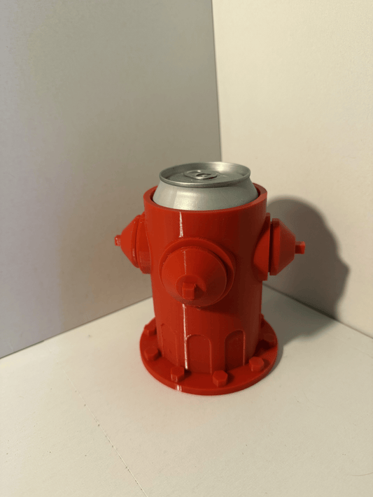 Made-to-Order 3D Printed Fire Hydrant Holder – Pen, Bottle & Can